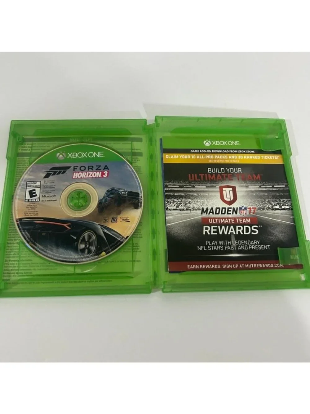 Xbox One Madden Lot of 3 NFL 19 + 18 + 17 Deluxe Edition Video Game Complete